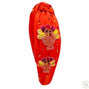 Golden Lily Sequin Turkey Headband